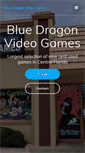 Mobile Screenshot of bluedragonvideogames.com